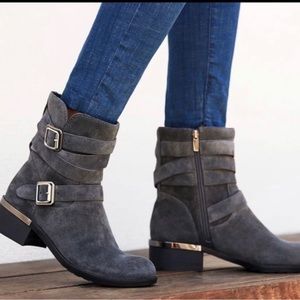 Vince Camuto Webey Moto Boots
